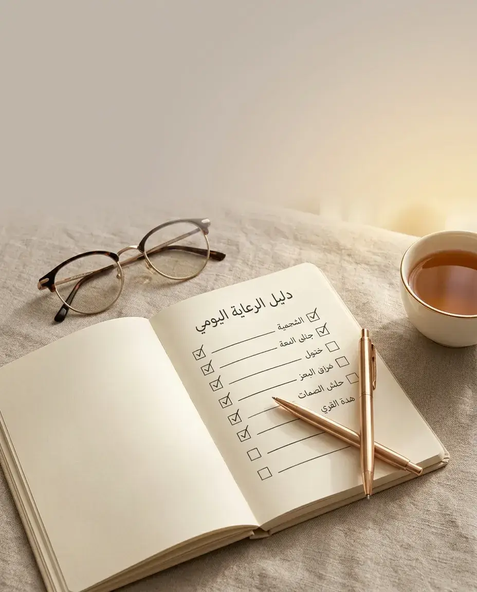غلاف قائمة فحوصات زيارة الطبيب